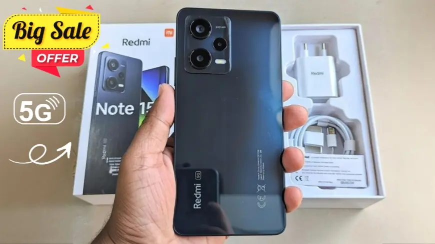 Redmi New 5G Phone launched in India, featuring 108MP Camera and a Curved AMOLED Screen